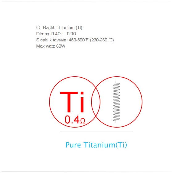 Joyetech CL-Ti CL-Ni eGo ONE İç Atomizer 5 Adet - Görsel 5