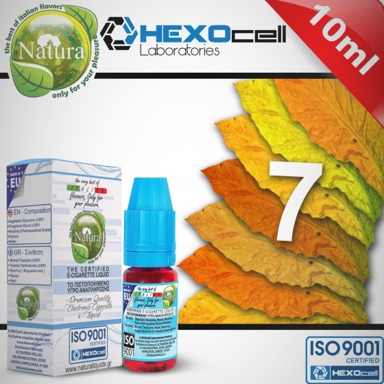 Natura Hexocell 7 Foglie 10ml Elektronik Sigara Likiti