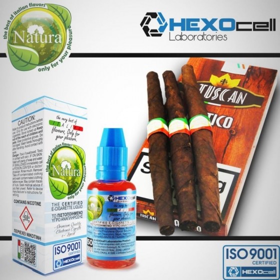 Natura Hexocell Toscano 30ml Elektronik Sigara Likiti