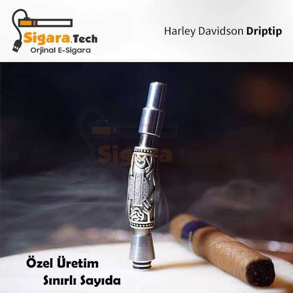 Harley Davidson Kabartmalı Drip Tip