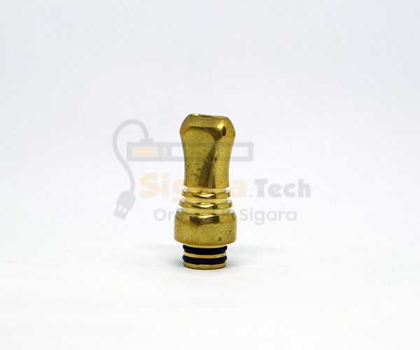 Yassı Ağızlıklı Oval Çelik Drip Tip - Görsel 2