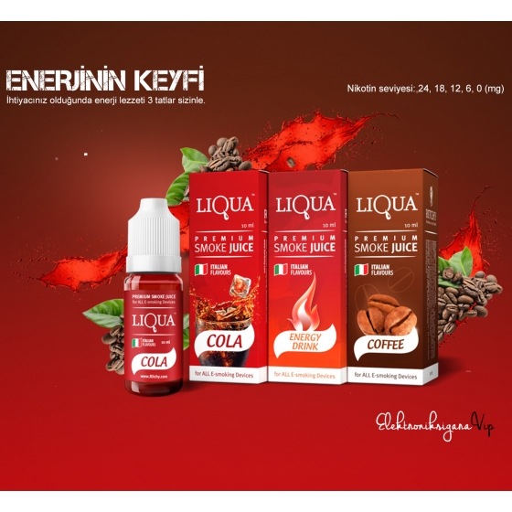 LiQua ENERGY DRINK 30ML Elektronik Sigara Likiti - Görsel 2
