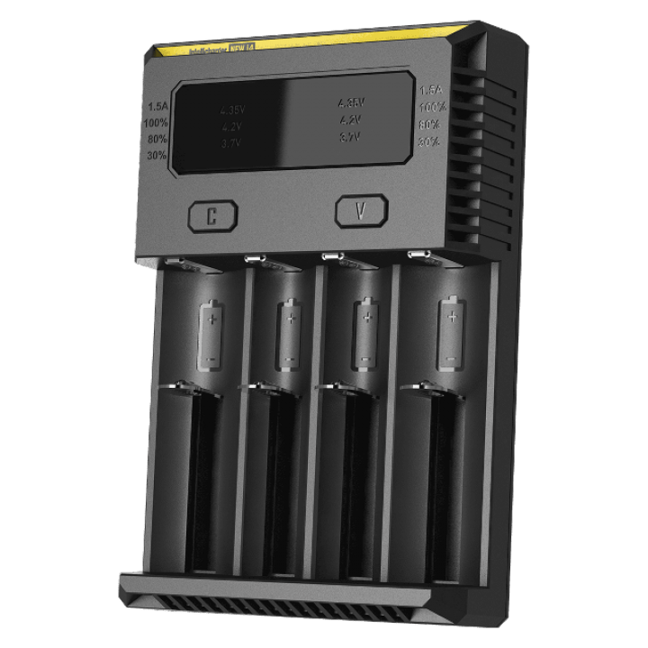 Nitecore New i4 Intellicharger Li-ion 4'lü Pil Şarj Cihazı - Görsel 2