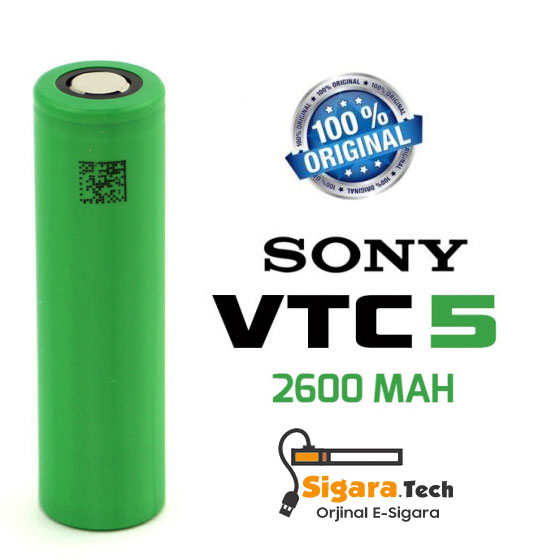 Sony VTC5 18650 Pil - 2600mAh 30A