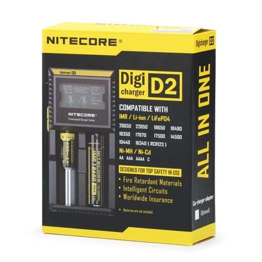 NiteCore D2 Pil Şarj Aleti