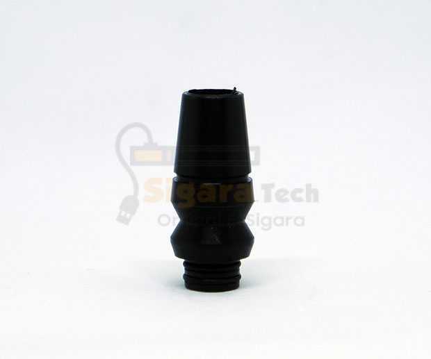 Siyah Silikon Orta Boy Drip Tip - Görsel 2