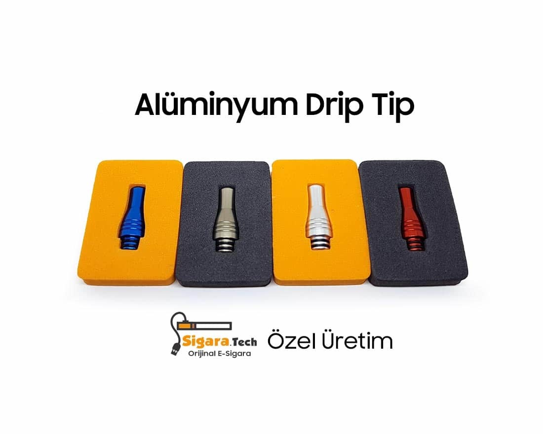 Özel Üretim Alüminyum Drip Tip - Görsel 9