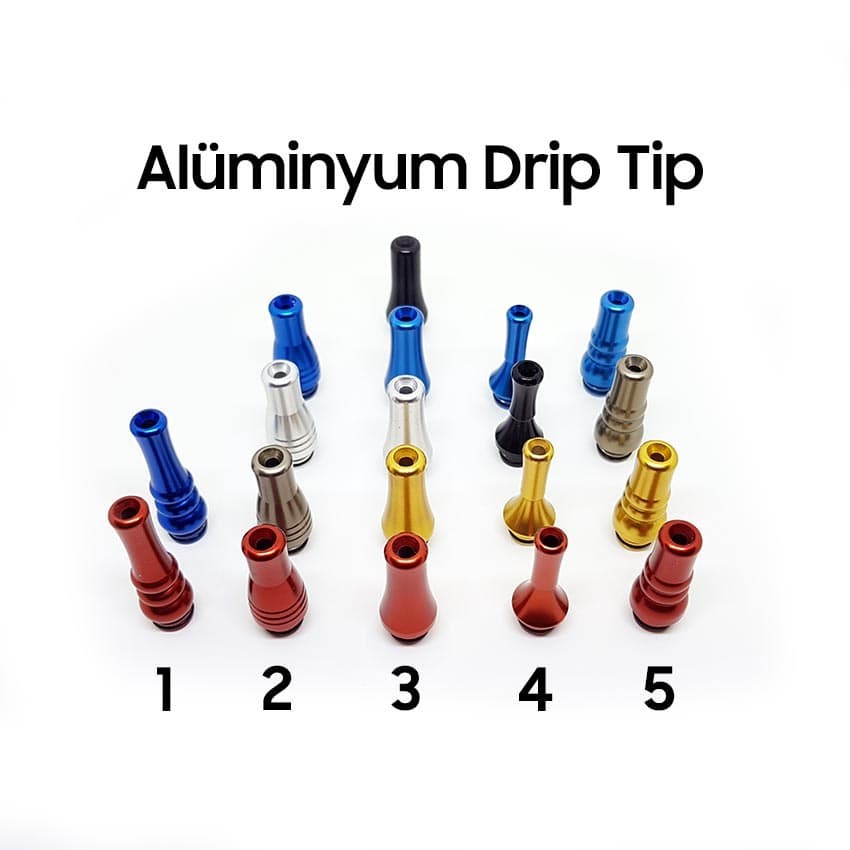 Özel Üretim Alüminyum Drip Tip - Görsel 3