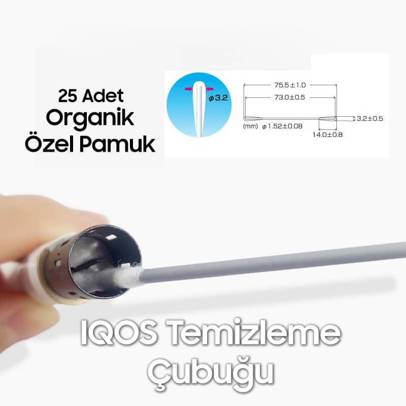 IQOS Özel Temizleme Çubuğu – 25 Adet - Görsel 2