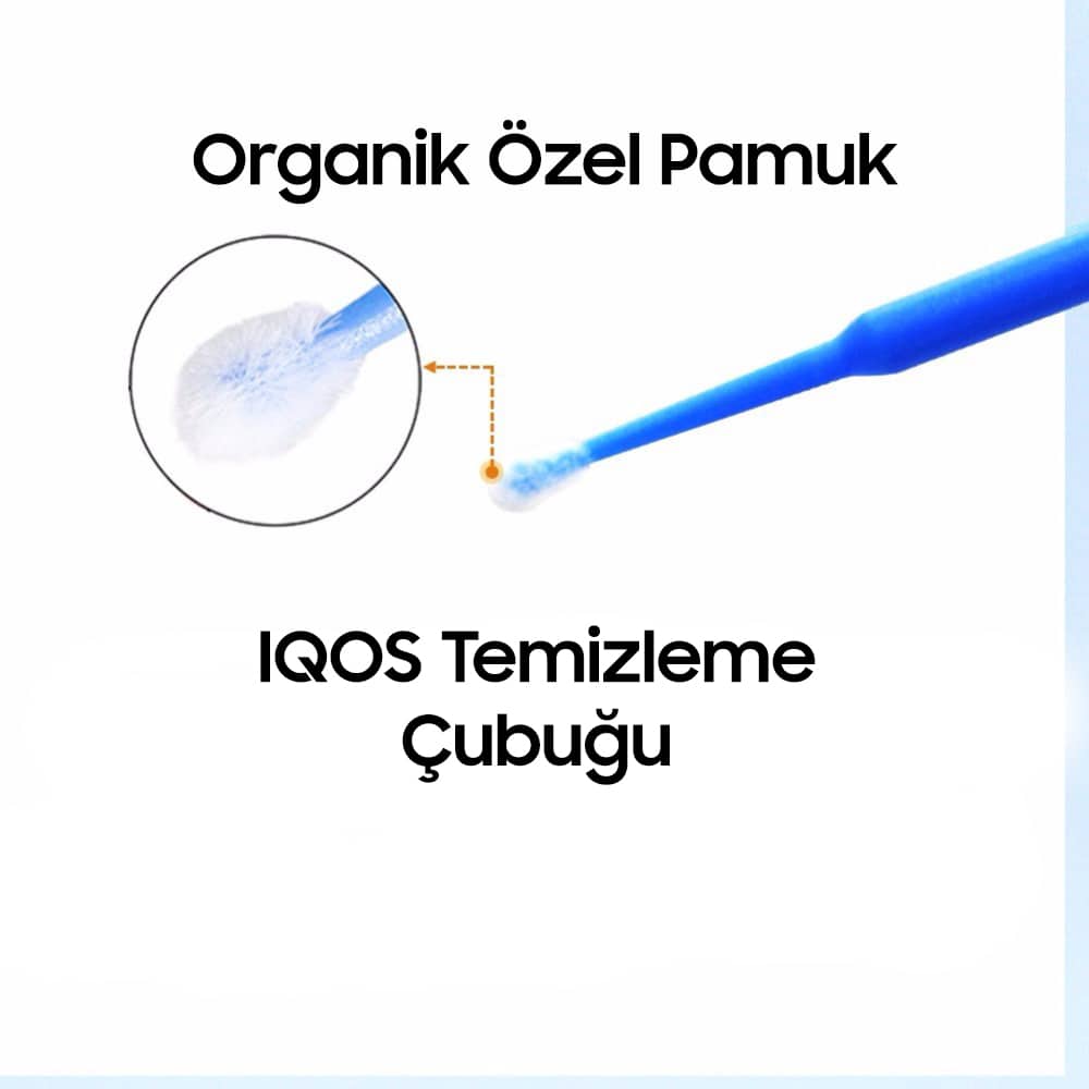 IQOS Özel Temizleme Çubuğu - 100 Adet - Görsel 3