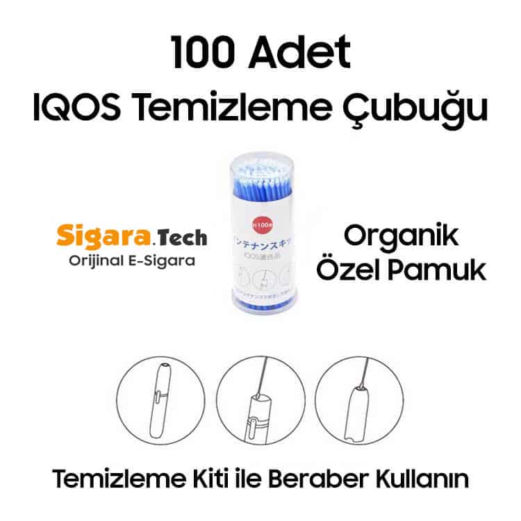 IQOS Özel Temizleme Çubuğu - 100 Adet