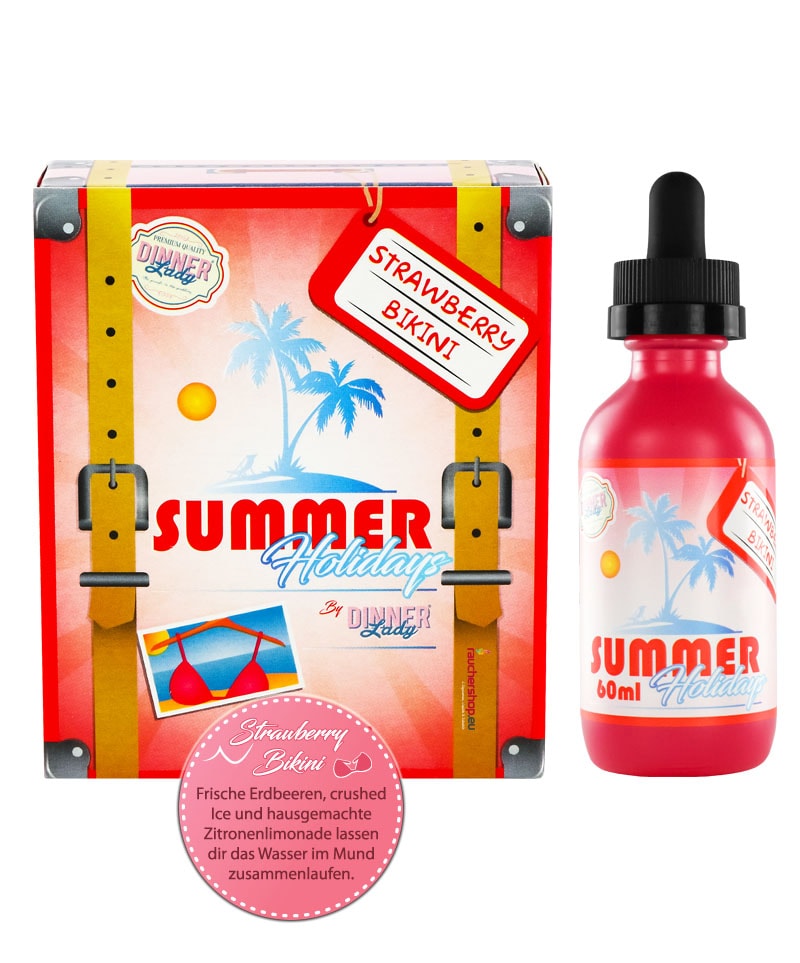 Dinner Lady Strawberry Bikini 60ML – Elektronik Sigara Likiti - Görsel 6