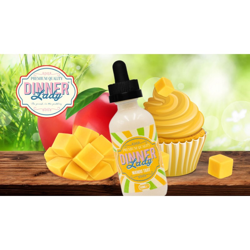 Dinner Lady Mango Tart 60ML - Elektronik Sigara Likiti - Görsel 3