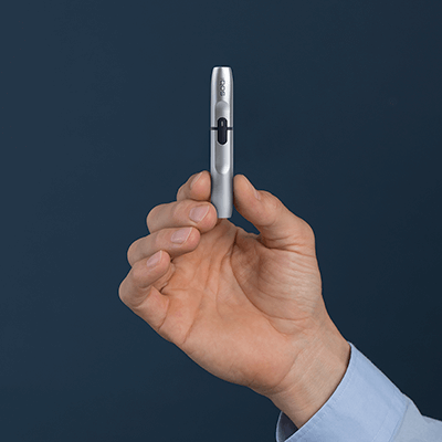 IQOS 2.4 Plus Holder (Tutucu) Silver Limited Edition - Görsel 4