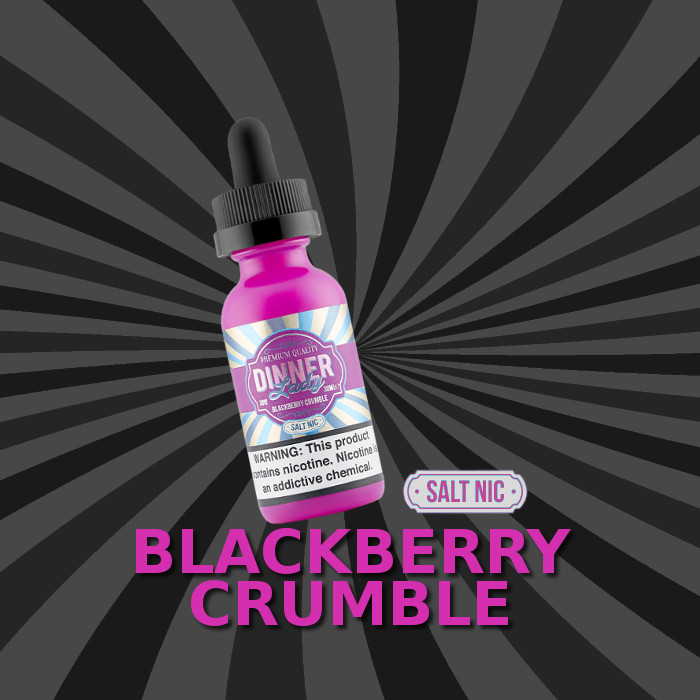 Dinner Lady Blackberry Crumble Salt Nikotin 30ml Elektronik Sigara Likiti - Görsel 2
