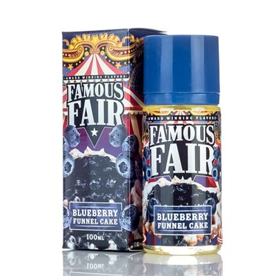 One Hit Wonder Famous Fair Blueberry Funnel Cake 100ml Likit - Görsel 2