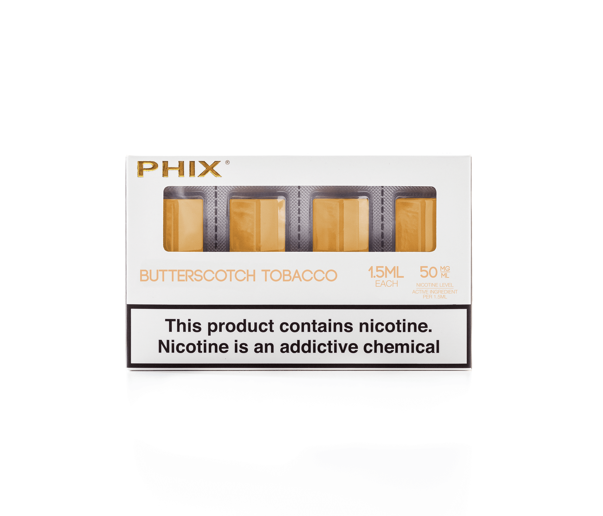 PHIX VAPE Tobacco Butterscotch Pods - Kartuş