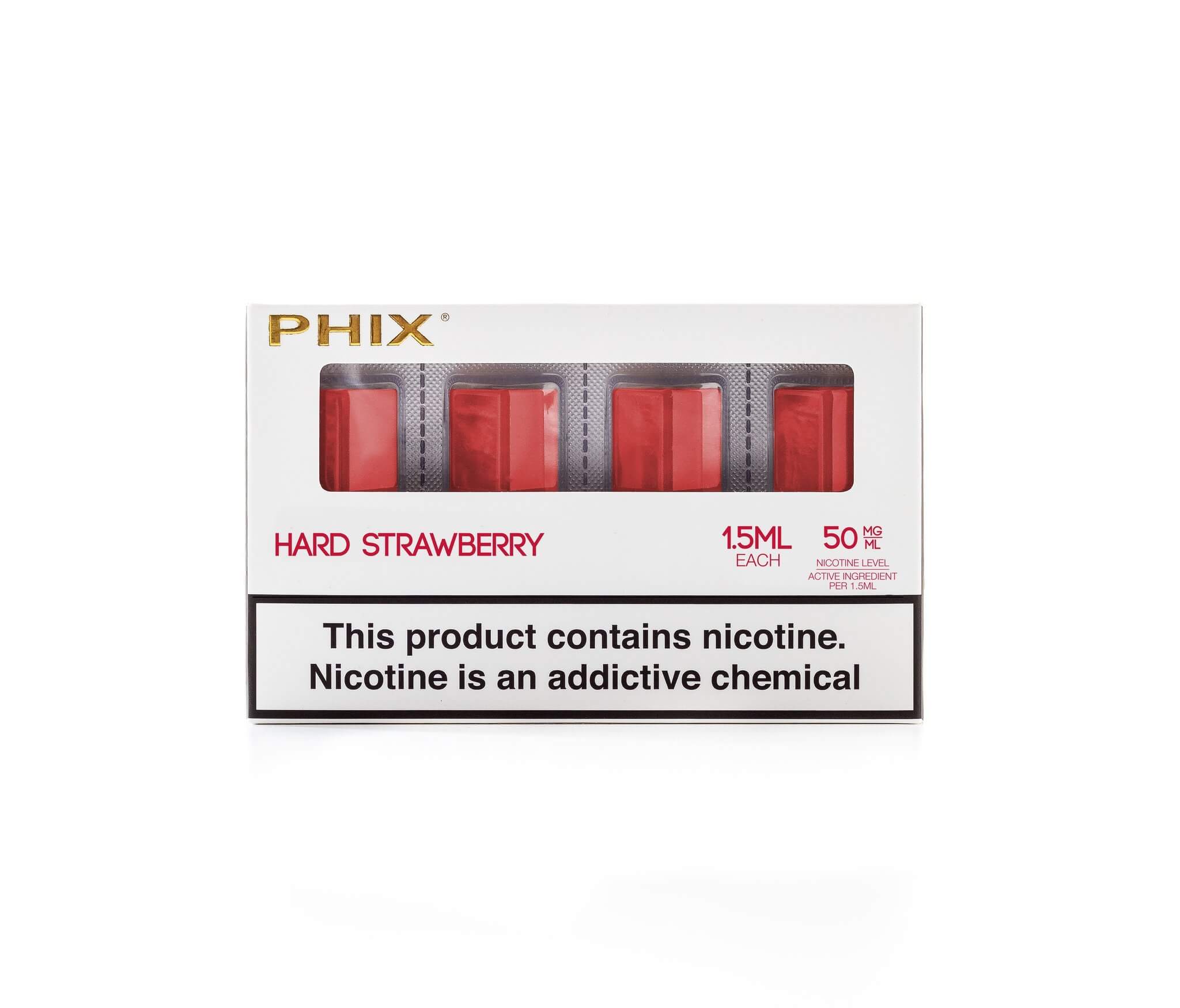 PHIX VAPE Hard Strawberry Pod