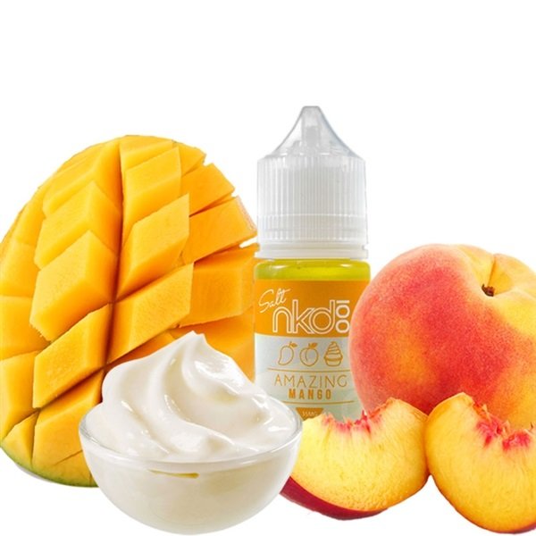 NAKED 100 SALT LİKİT AMAZING MANGO 30 ML - Görsel 2