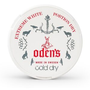 Oden's Extreme White Cold Dry (Nikotin Torbası)