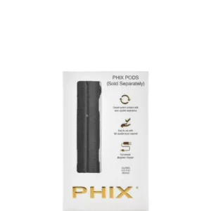 PHIX VAPE by MLV kutusu — üzerinde podların ayrı satıldığı yazılıdır