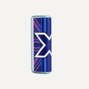 I Prime Together X Special Edition Elektronik Cihaz önden görünüm, mavi ve mor desenli sınırlı seri kaplama